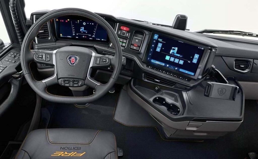 Scania V8 Fire Edition de Van der Wal, un camión tan único como su motor